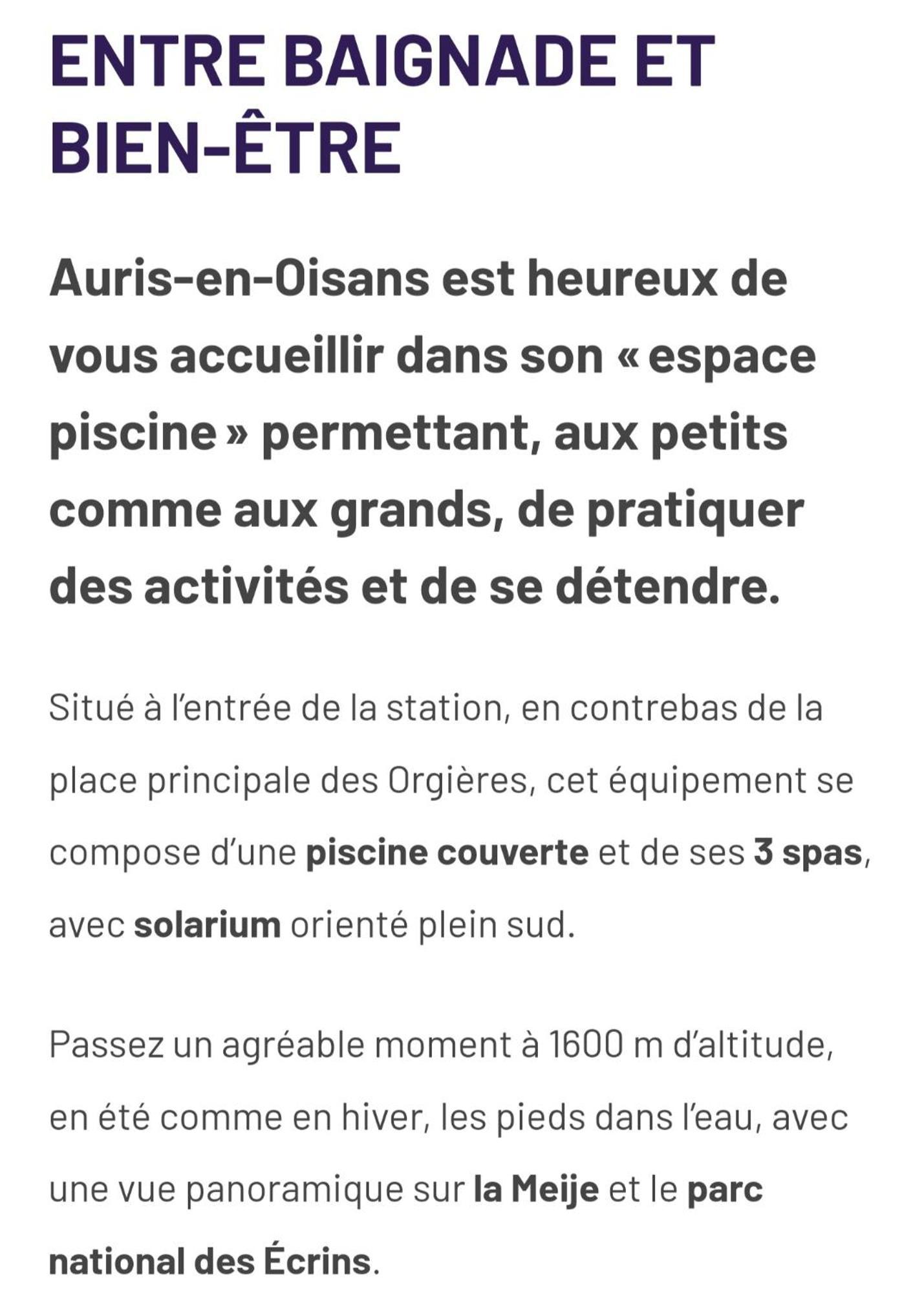 Les Iris T2 Station Alpe Huez Apartment Auris Exterior photo